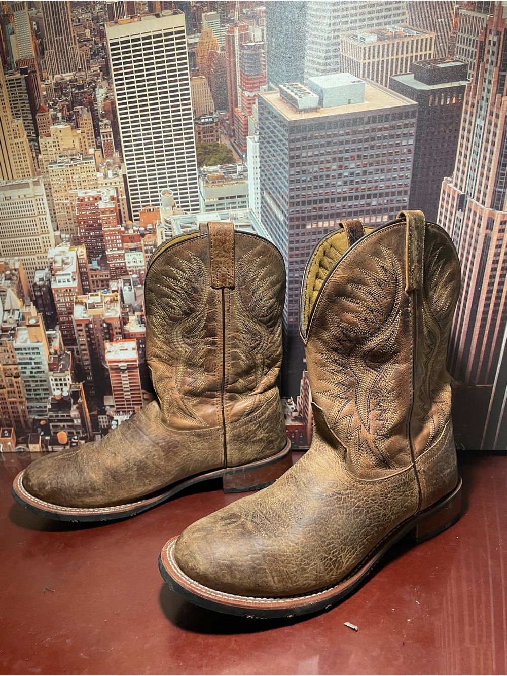 Laredo Men's 12 D Western Boot 7905 Leather Country Cowboy
